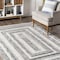 Nuloom Violette Casual Bordered Tasseled Area Rug 5ft x 8ft KKIO13A-508 - alternate 9